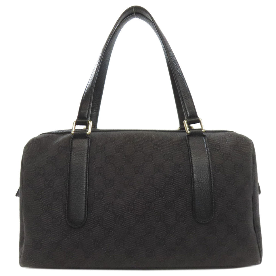 Gucci Boston Duffel bag 257288 canvas black GG Pattern Outlet Mini Boston Bag