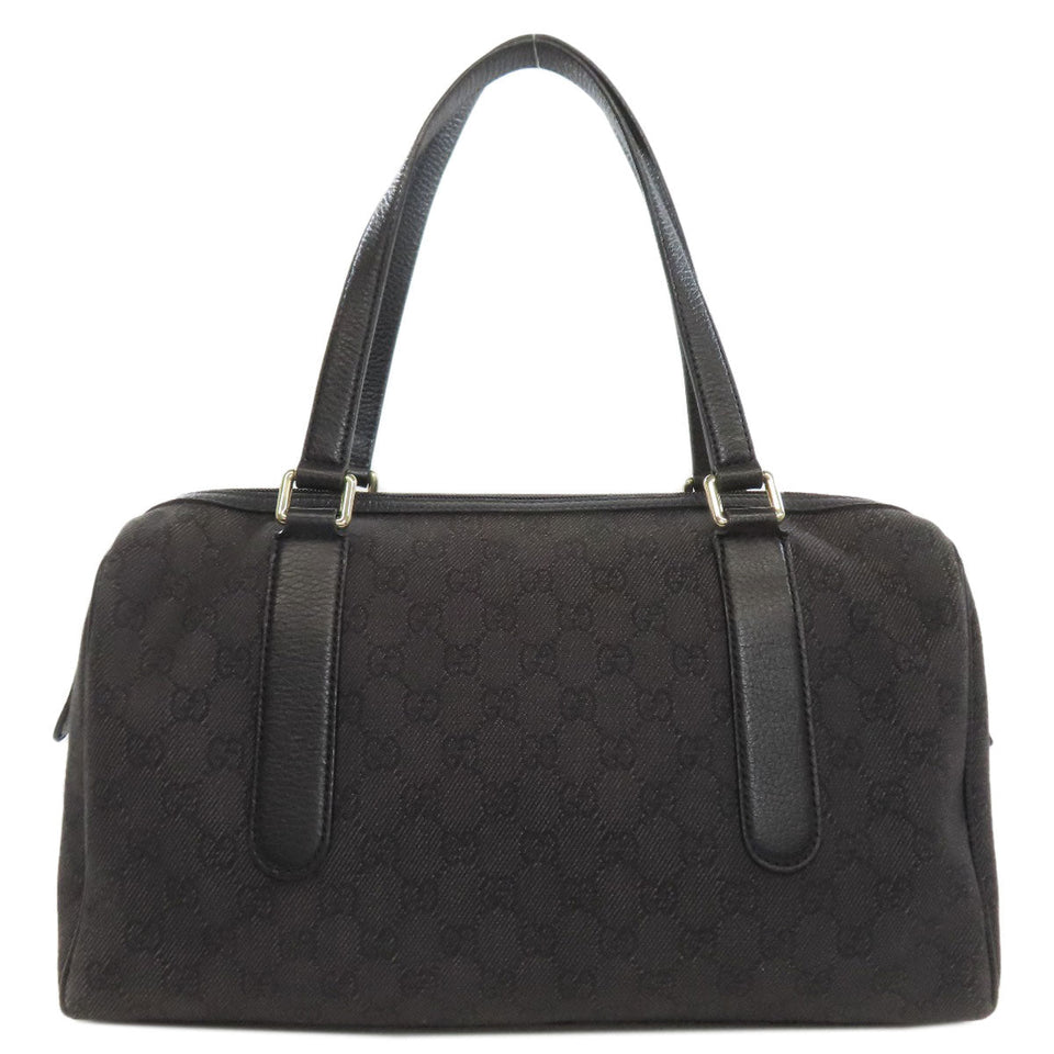 Gucci Boston Duffel bag 257288 canvas black GG Pattern Outlet Mini Boston Bag