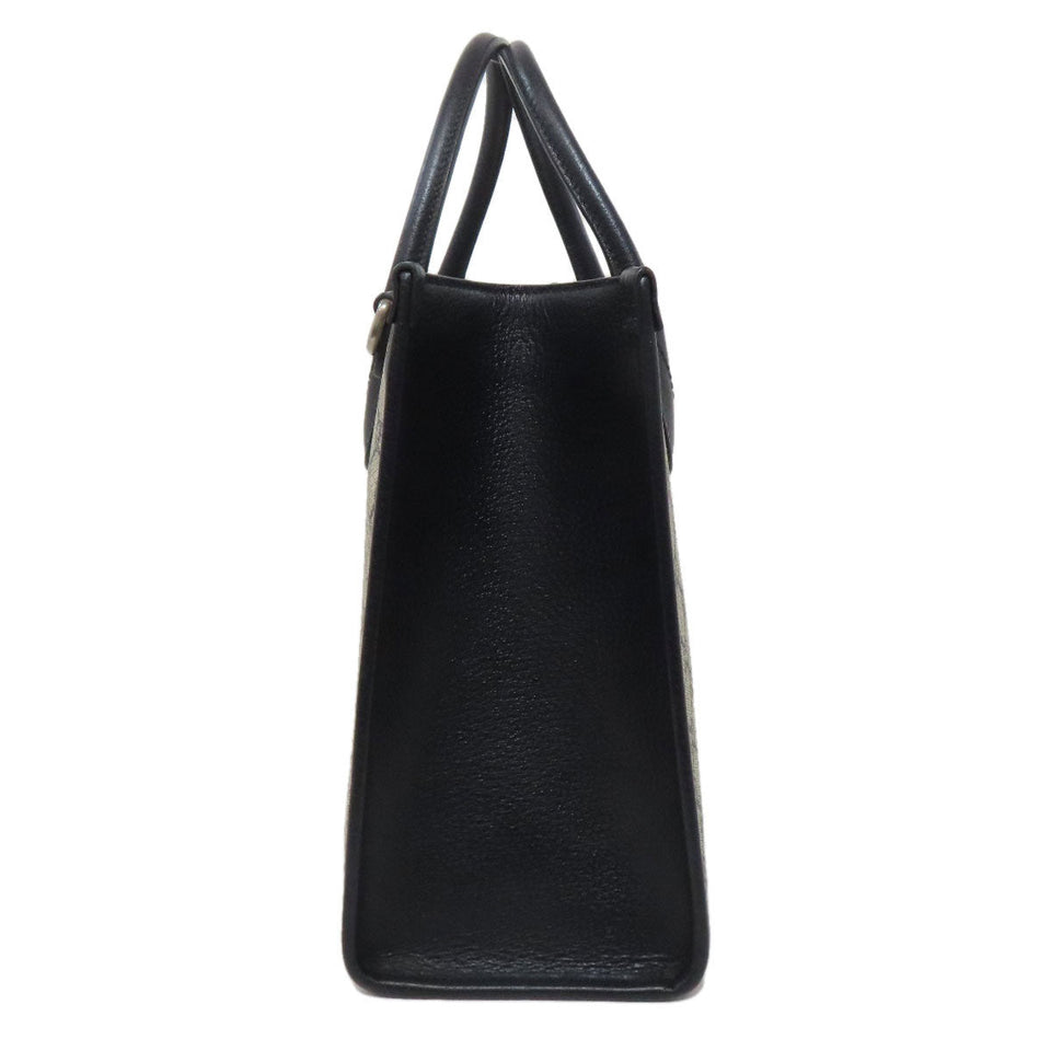 Gucci Tote Bag 659983 PVC Navy GG Supreme 2WAY
