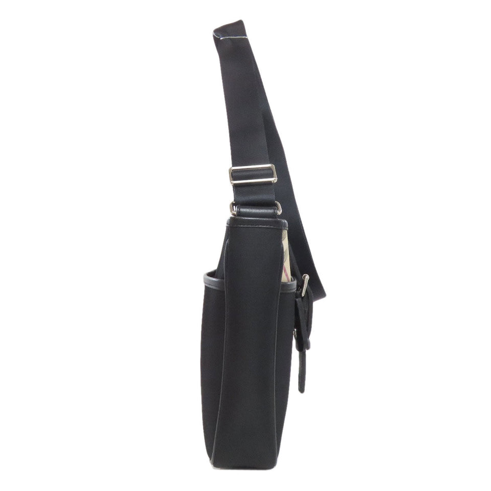Burberry Shoulder Bag Nylon canvas beige Nova Check
