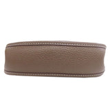 Hermes Shoulder Bag Taurillon Clemence beige Evelyn Amazone Etoupe Gold Metal