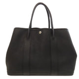 Hermes Tote Bag Negonda black Garden Party PM SilverMetal