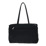 Luxury BurberrySs Tote Bag Nylon Black Auth 76211