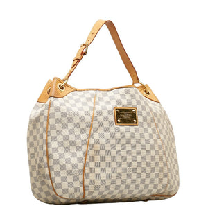 Louis Vuitton Louis Vuitton Damière Azur Handbag PVC/Laser White