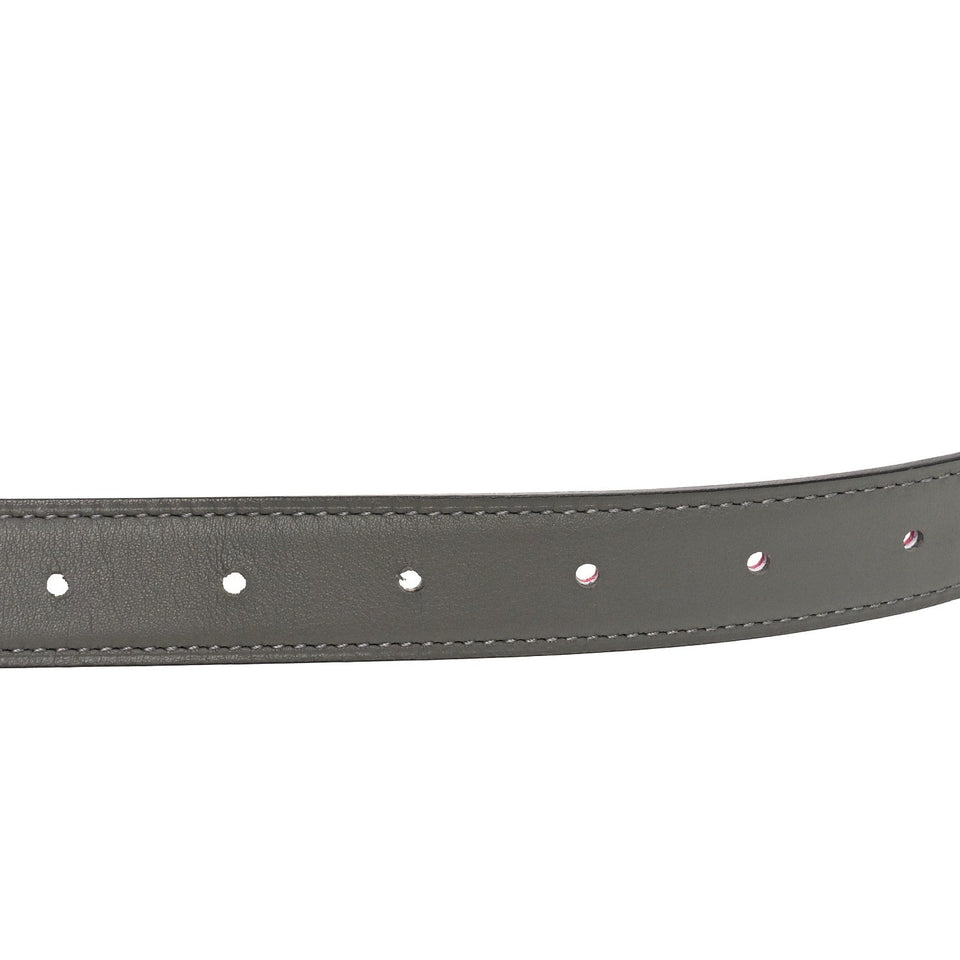 Hermes Swift Epsom 13mm Cavaliere Belt 90 36 Gris Meyer Rose Mexico