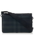 Luxury Burberry Rambler Check Cross Bag Charcoal