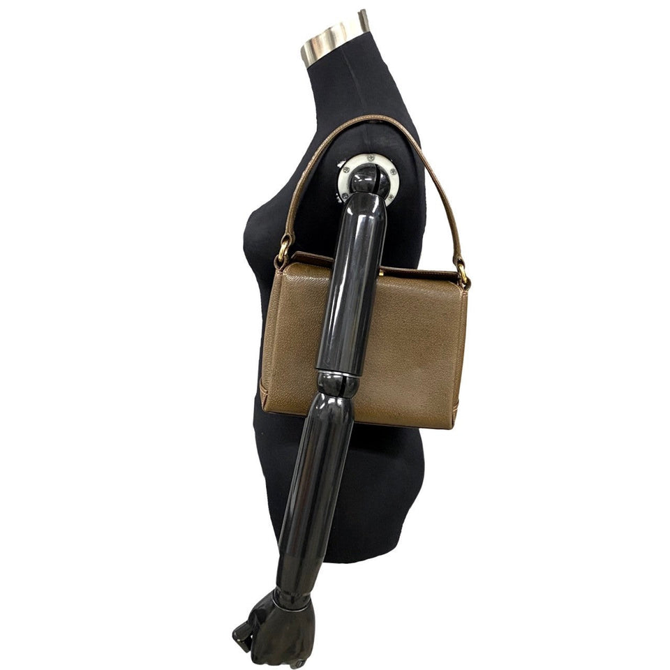Gucci Handbag leather Brown Women