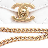 Chanel Calfskin Matelassé Chain Shoulder Bag AS4195 Pre-owned