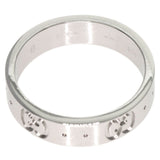 Gucci Ring K18WG Silver Icon # 6