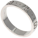 Gucci Ring K18WG Silver Icon #14