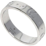 Gucci Ring K18WG Silver Icon # 9