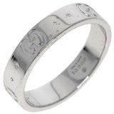 Gucci Ring K18WG Silver Icon # 9