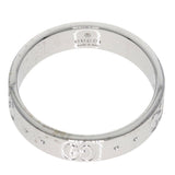 Gucci Ring K18WG Silver Icon # 9
