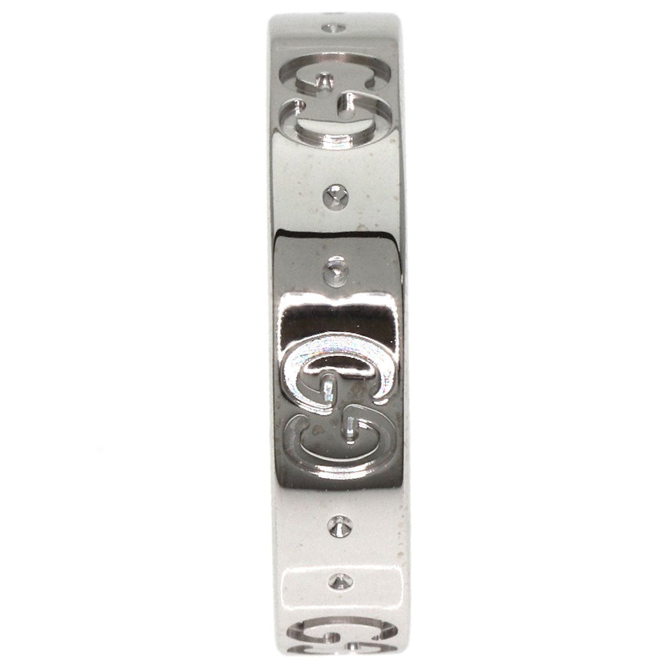Gucci Ring K18WG Silver Icon #11