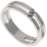 Gucci Ring K18WG Silver Infinity #7
