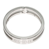 Gucci Ring K18WG Silver Infinity #7