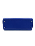 Hermes Kelly 32 Blue Electric