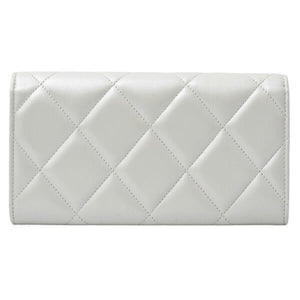 Chanel Matelasse Lambskin Long Wallet