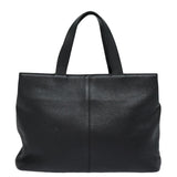 Luxury BurberrySs Hand Bag Leather Black Auth 79491