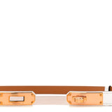 Hermes Epsom Kelly Belt White
