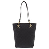 Gucci Tote Bag 120840 GG canvas black