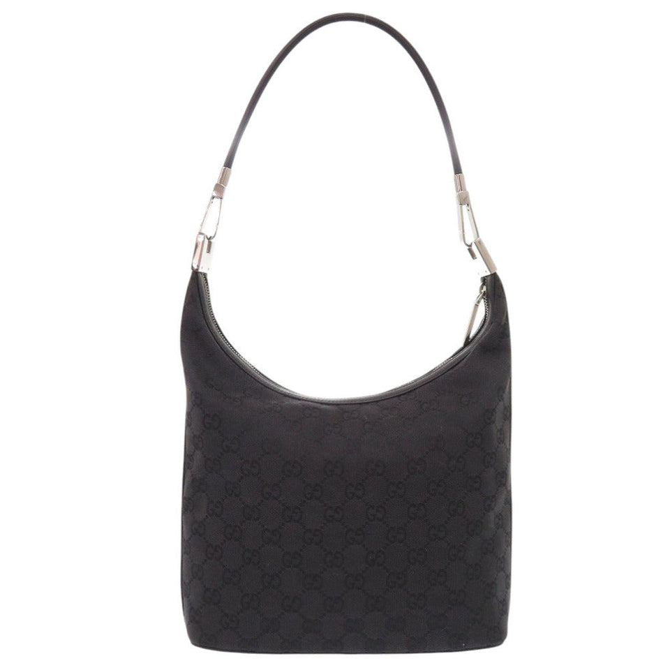 Gucci Shoulder Bag 01234 203419 GG canvas black