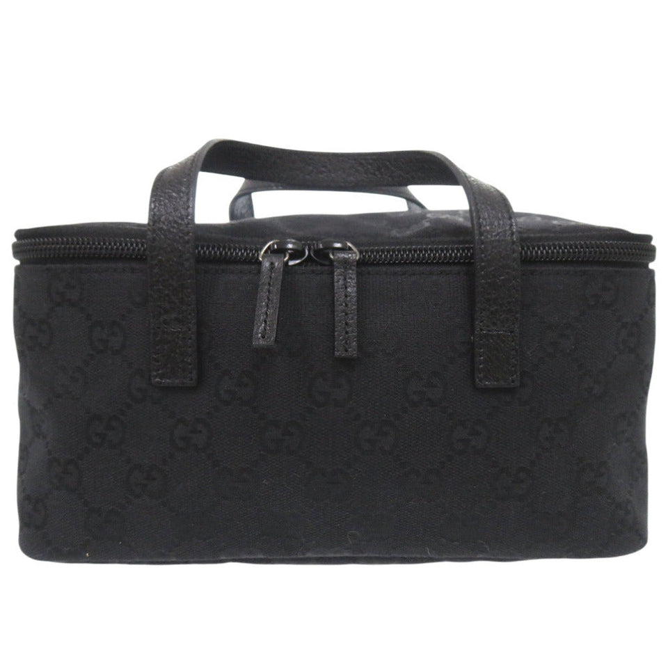 Gucci Pouch 124540 GG canvas black GG