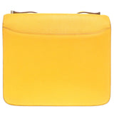Hermes Shoulder Bag Evercolor yellow Sac Hermes 2002 26 Women