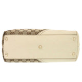 Gucci Tote Bag GG canvas, leather beige