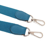 Hermes Shoulder strap canvas Blue Zanzibar Women