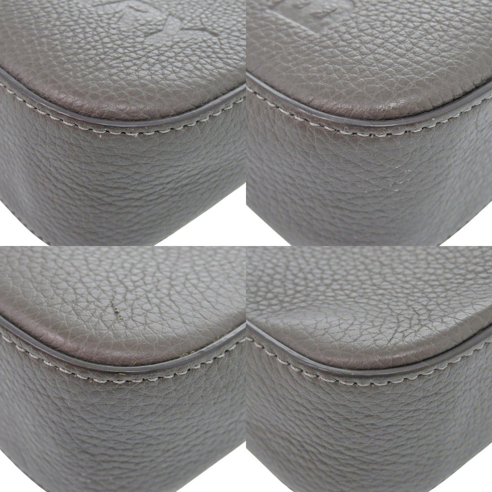 Burberry Shoulder Bag 8052890 leather gray logo unisex(Unisex)
