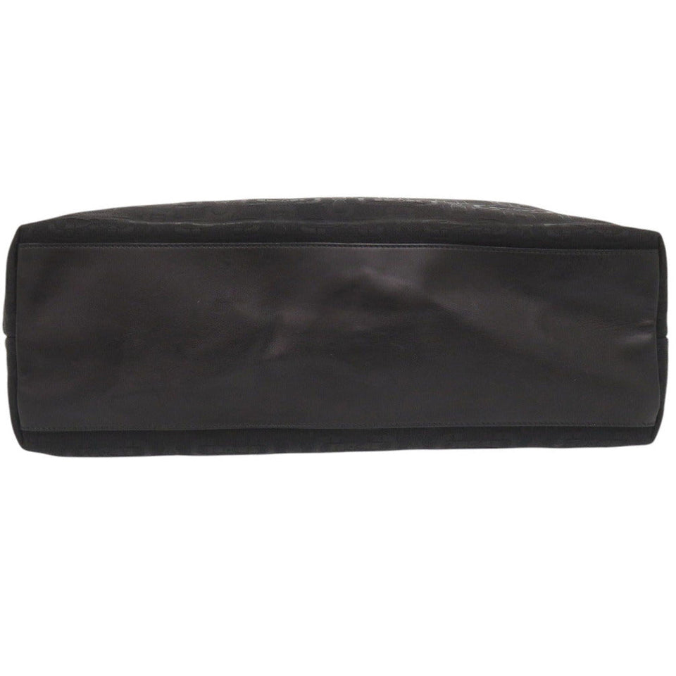 Gucci Tote Bag 238695 Canvas, Leather black