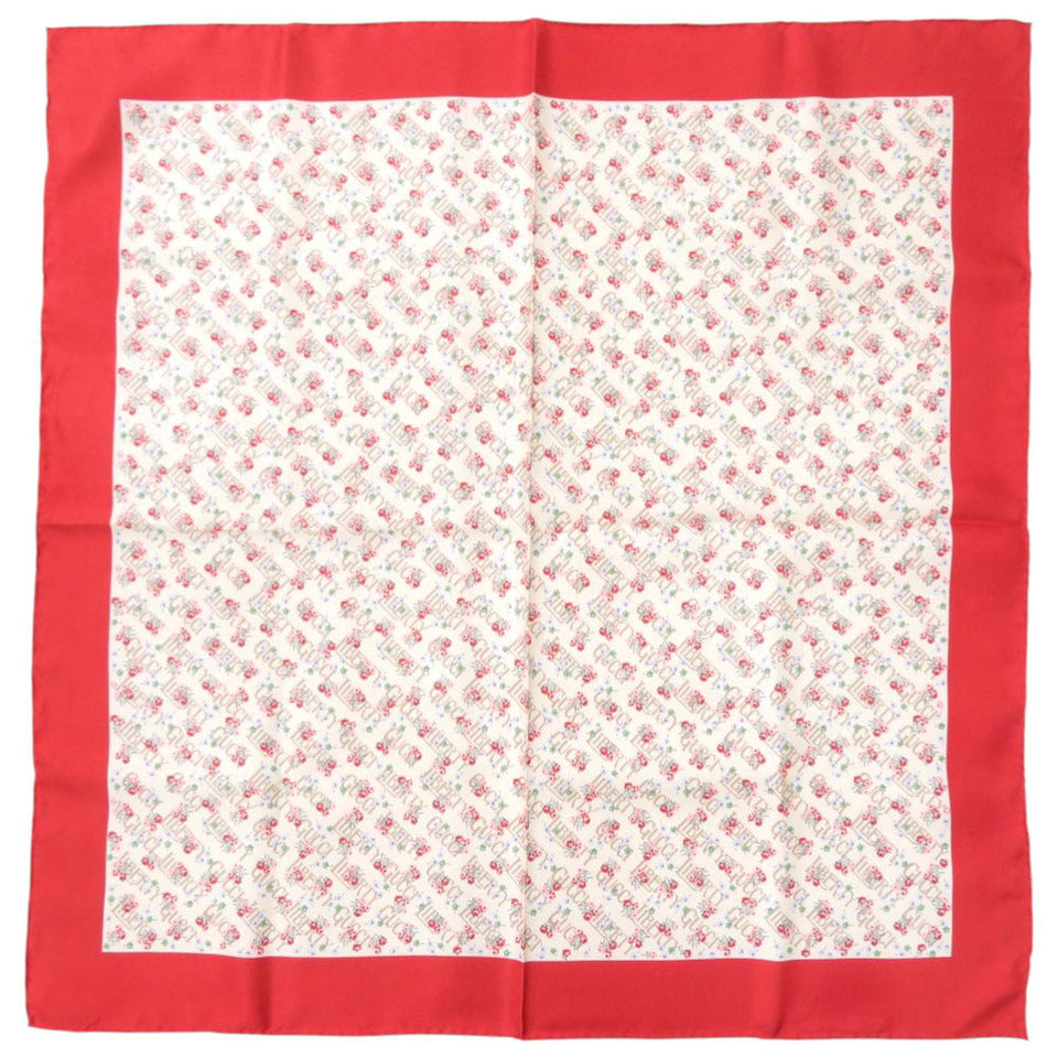 Gucci scarf silk beige LIBERTY collaboration flower print Women
