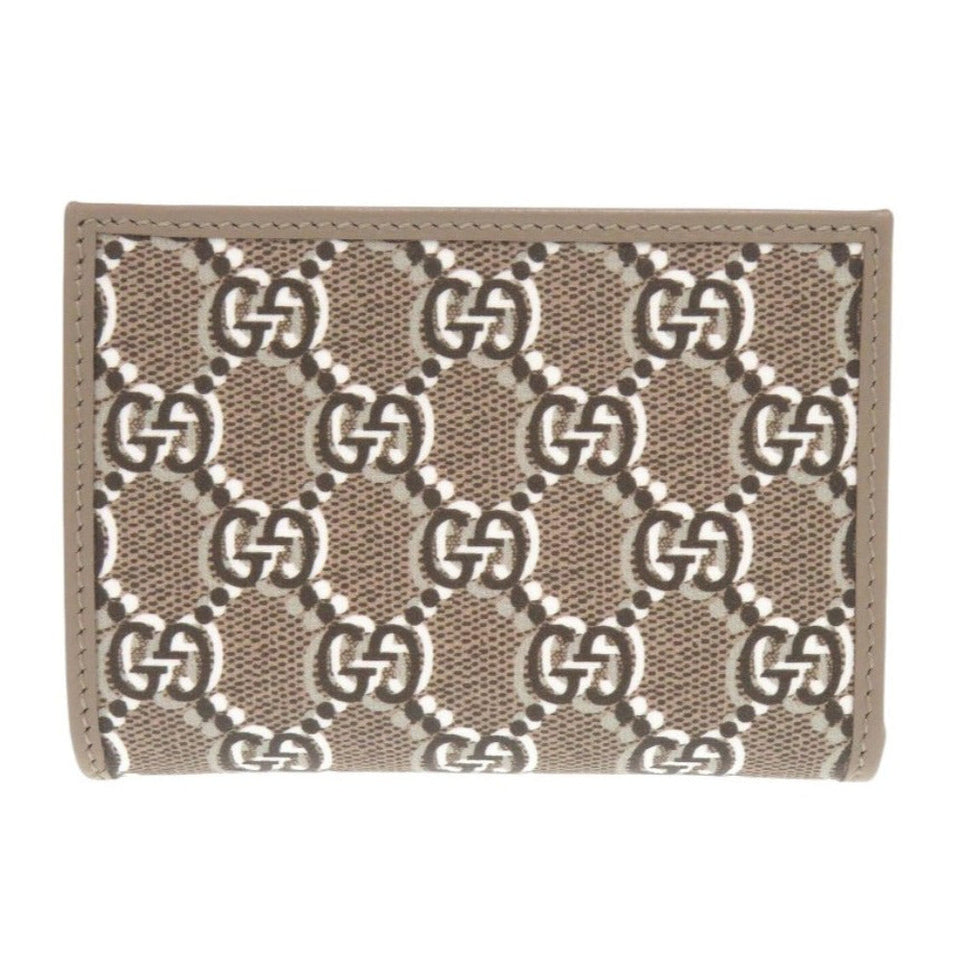 Gucci Bifold Wallet 795060 leather Brown GG Shadow Medium Wallet