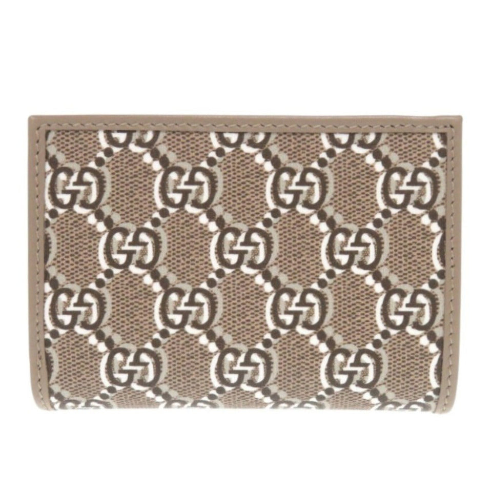 Gucci Bifold Wallet 795060 leather Brown GG Shadow Medium Wallet