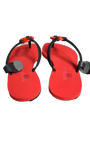 Hermes Kala Nera Sandals Rouge