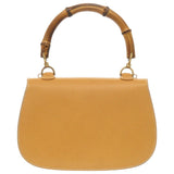 Gucci Handbag 000 1364 0633 leather yellow 2WAY Bamboo Women