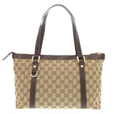 Gucci Handbag 141470 02026 GG canvas, leather beige Women