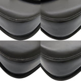 Gucci Handbag leather black Bamboo Turnlock Vintage Women