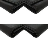 Gucci Long Wallet Purse 573612 Calfskin black Zumi Women