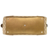 Gucci Handbag 161720 GG canvas beige Princess Mini Boston Duffel bag Women