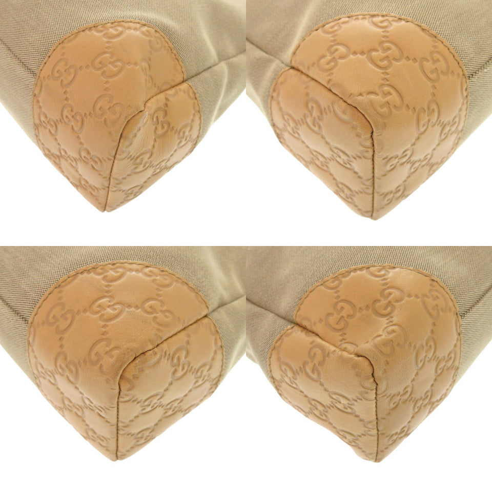 Gucci Shoulder Bag 257301 canvas beige Women
