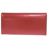 Gucci Long Wallet Purse 245728 Patent leather Red Lovely heart Women
