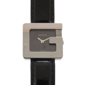 Gucci Watches Quartz 3600L Stainless Steel, Enamel black Quartz black dial Women