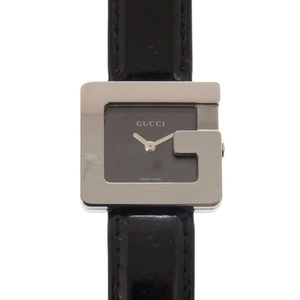 Gucci Watches Quartz 3600L Stainless Steel, Enamel black Quartz black dial Women
