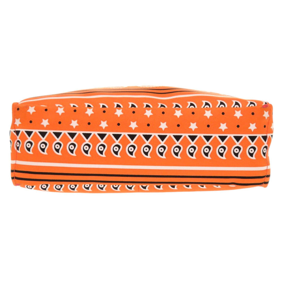 Hermes Pouch silk Orange Foolby 20 Bag in Bag Women
