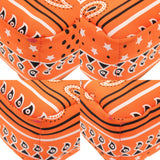 Hermes Pouch silk Orange Foolby 20 Bag in Bag Women