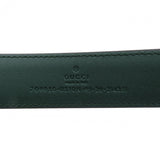 Gucci belt 709950 leather green mens 95