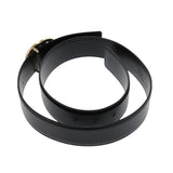 Gucci belt 150-8003487611 leather black GG buckle Women 70