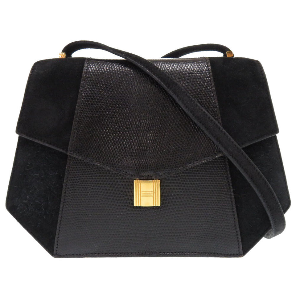 Hermes Shoulder Bag Doblis black Rhapsody Women